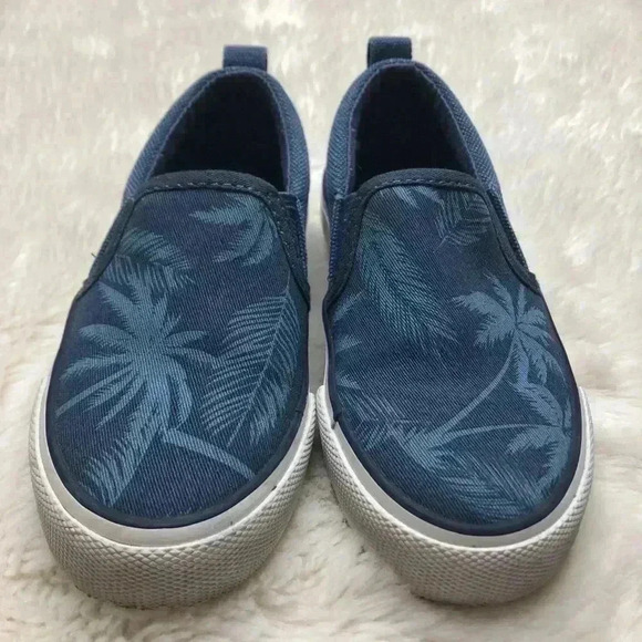 Joe Fresh Other - Joe Fresh  Blue Tropical Loafer Shoes Size 9